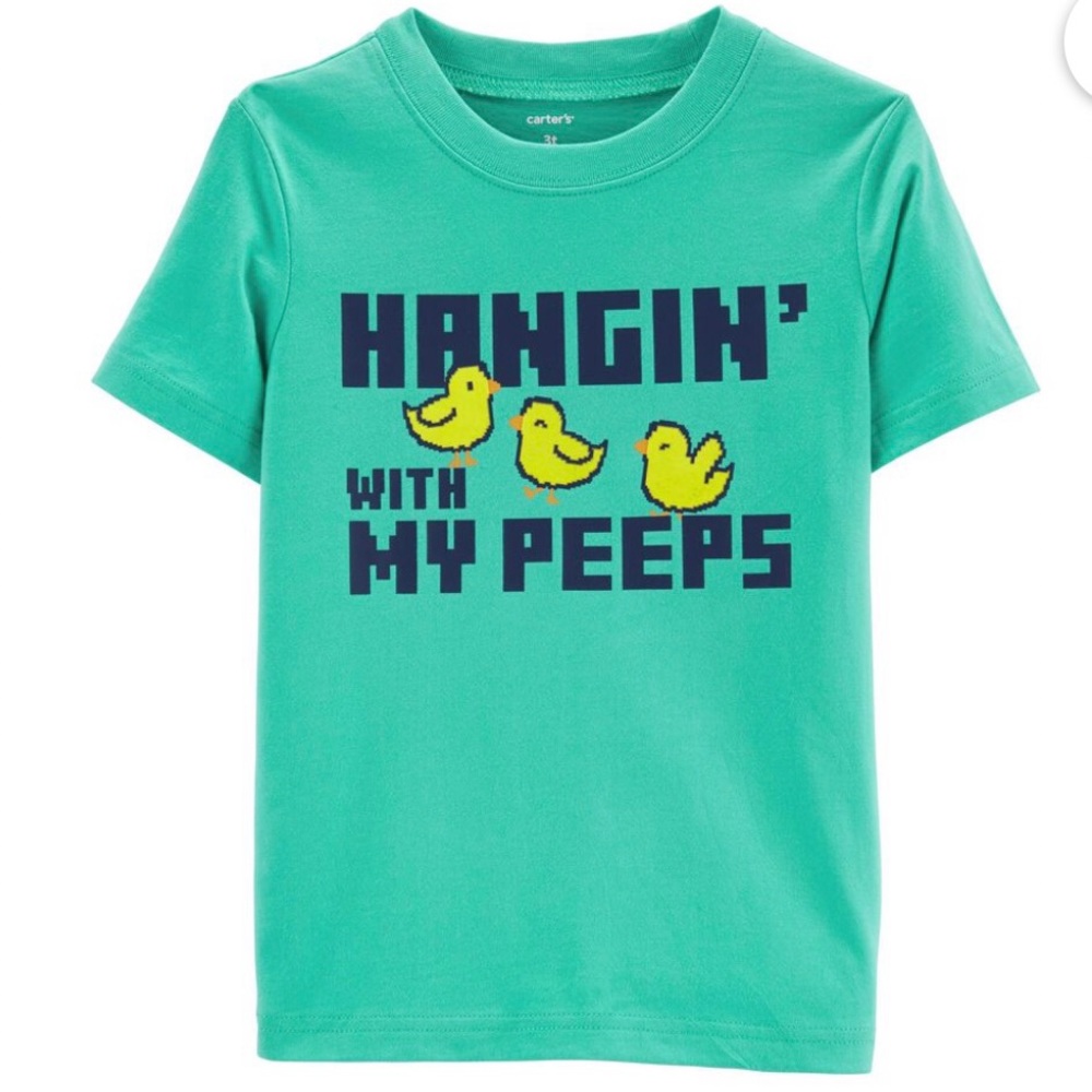 CARTER’S “Hangin With My Peeps” Easter Tee- 8